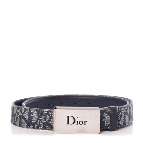 christian dior canvas belt